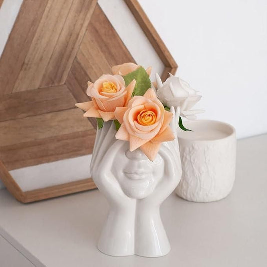 Aesthetic Face Bloom Vase