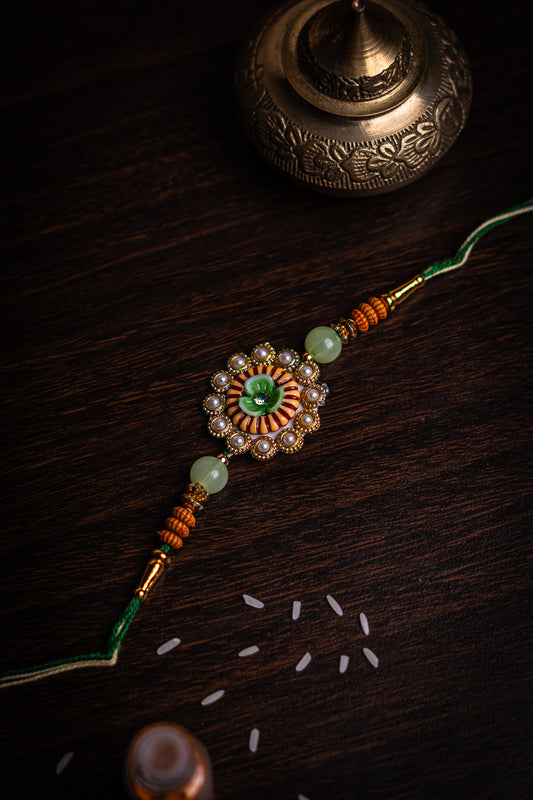 Harit Ratna - Set of 2 Rakhis | Gift-Ready Box