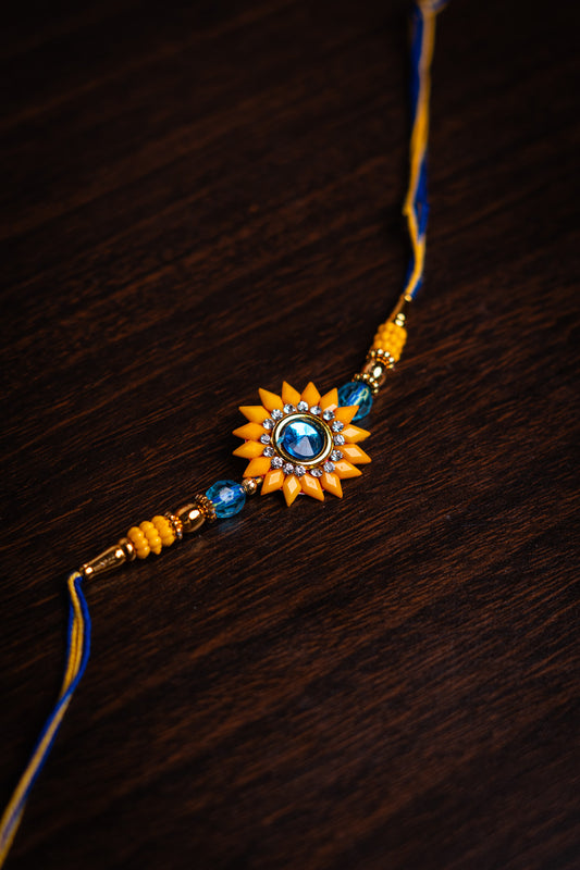 SuryaNeel - Set of 2 Rakhis | Gift-Ready Box