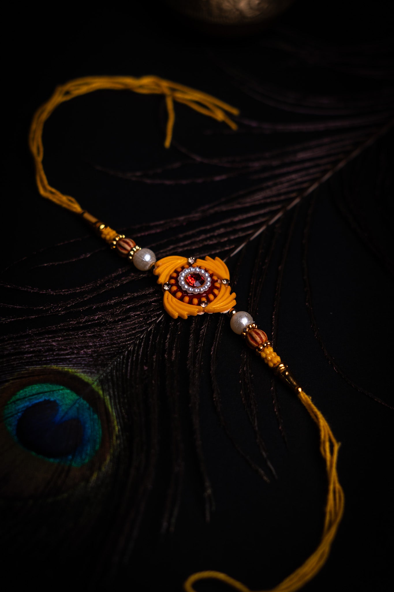 Vedic Flame - Set of 2 Rakhis | Gift-Ready Box