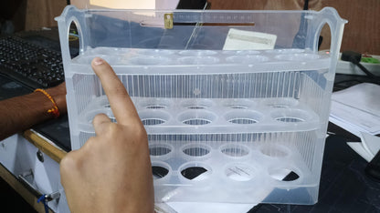 Flappable Egg Rack for Refrigerator