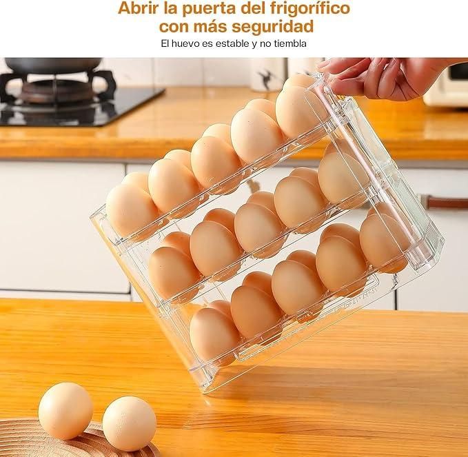 Flappable Egg Rack for Refrigerator