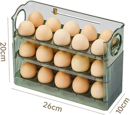 Flappable Egg Rack for Refrigerator