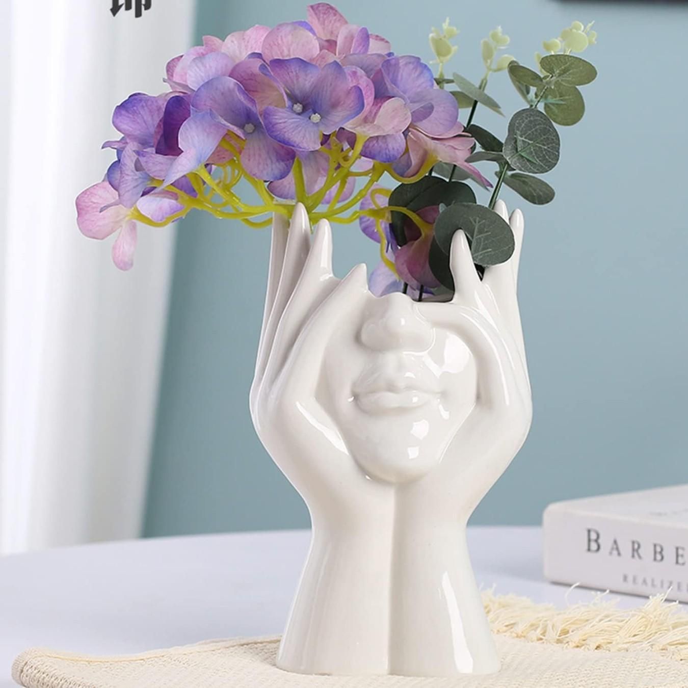 Aesthetic Face Bloom Vase