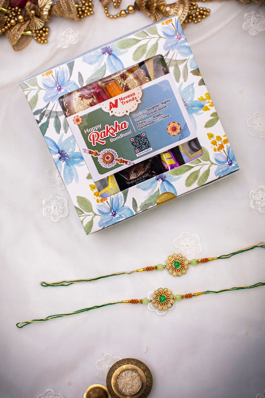 Harit Ratna - Set of 2 Rakhis | Gift-Ready Box