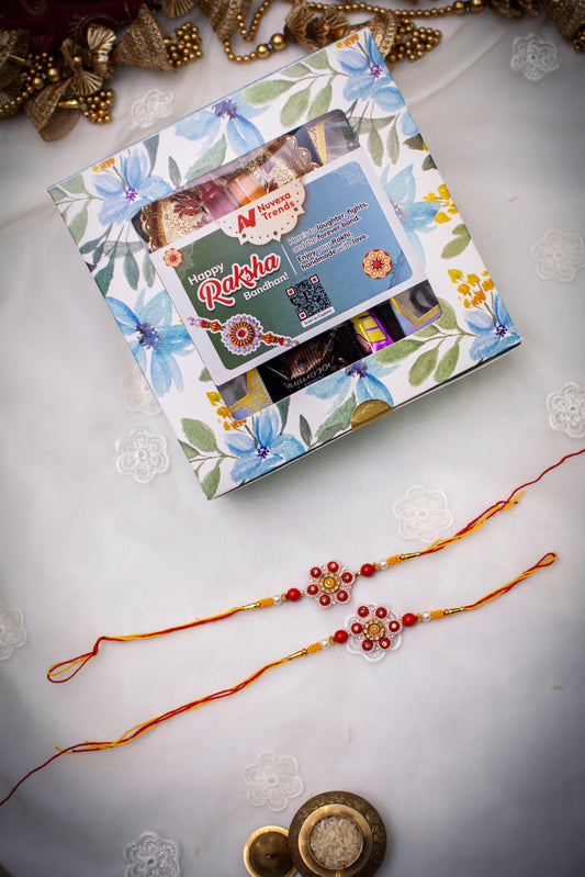 Rajika - Set of 2 Rakhis | Gift-Ready Box