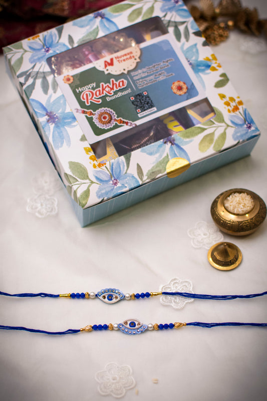Divya Drishti - Set of 2 Rakhis | Gift-Ready Box