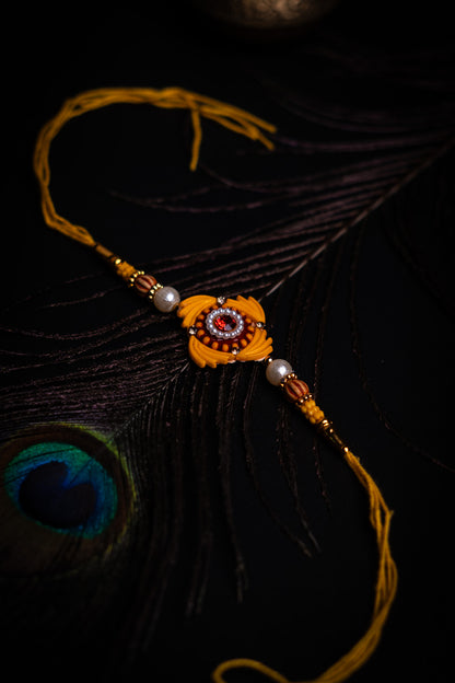Vedic Flame - Set of 2 Rakhis | Gift-Ready Box